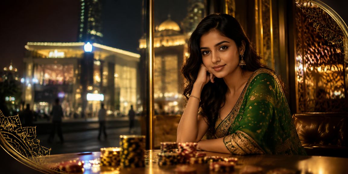 Casino entertainment environment in India with traditional attire